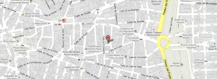Suite Prado Madrid Eksteriør billede